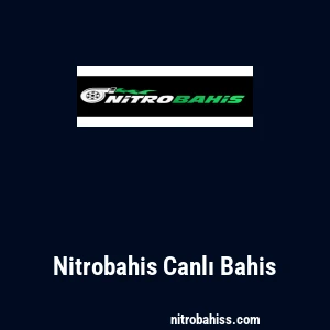 Nitrobahis Canlı Bahis