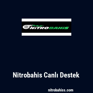 Nitrobahis Canlı Destek